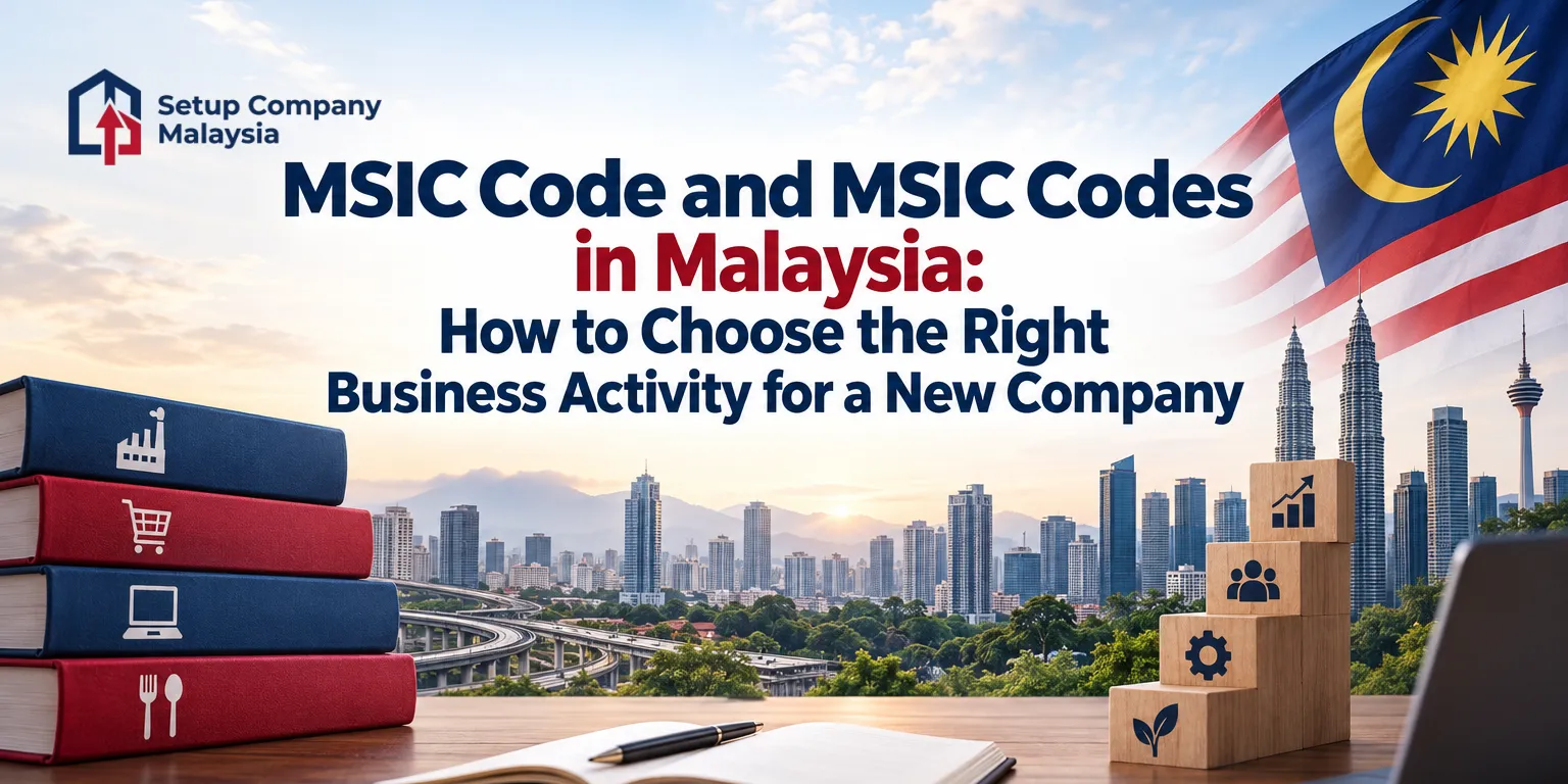 MSIC Code and MSIC Codes in Malaysia: How to Choose the Right Business Activity for a New Company MSIC Code and MSIC Codes in Malaysia: How to Choose the Right Business Activity for a New Company